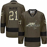 Glued Washington Capitals #21 Dennis Maruk Green Salute to Service NHL Jersey,baseball caps,new era cap wholesale,wholesale hats